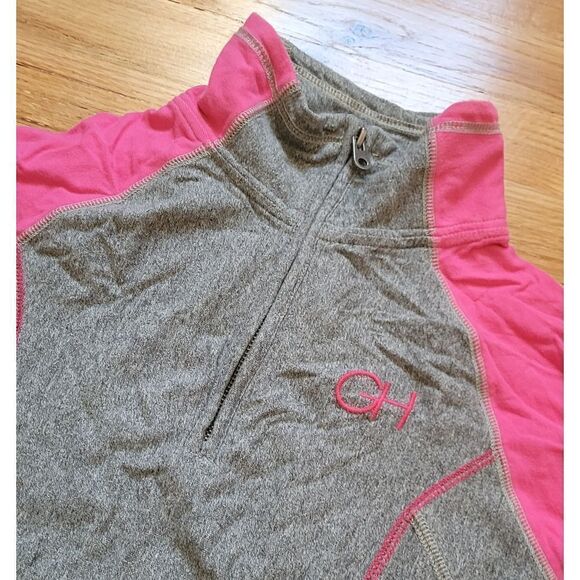 Gilly Hicks 1/4 Zip Pullover Sweatshirt Pockets Small - Picture 1 of 6